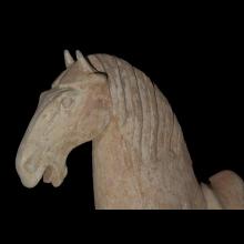 Terracotta figure of a horse